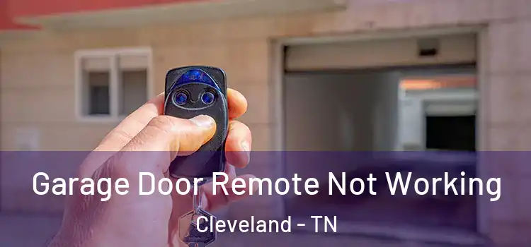  Garage Door Remote Not Working Cleveland - TN